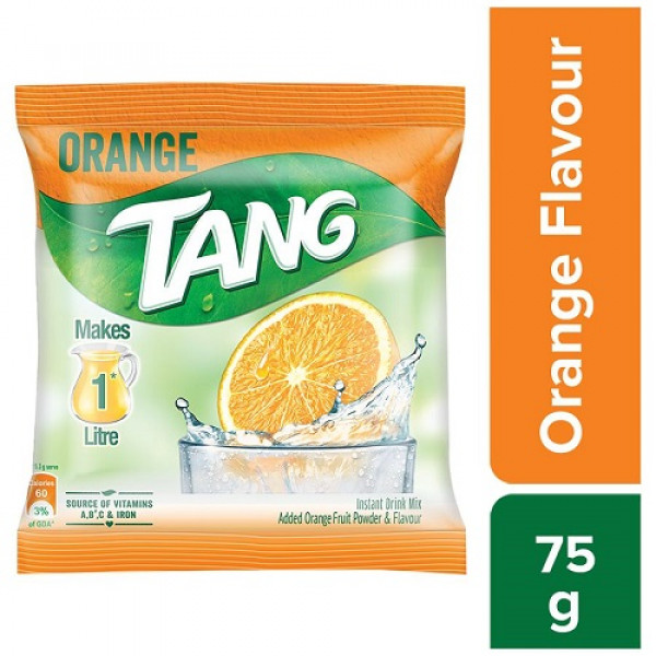 TANG ORANGE INSTANT DRINK MIX 75gm